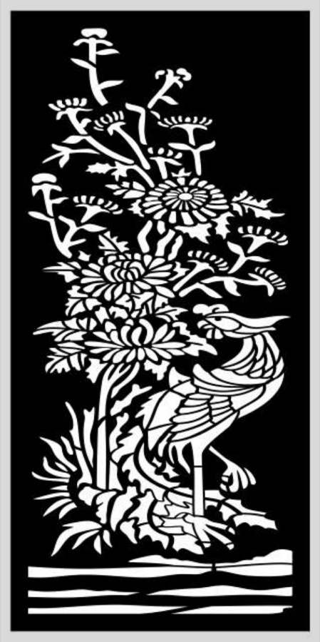 Motif laser cutting IL 008