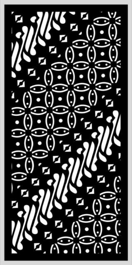 Motif laser cutting IL 010