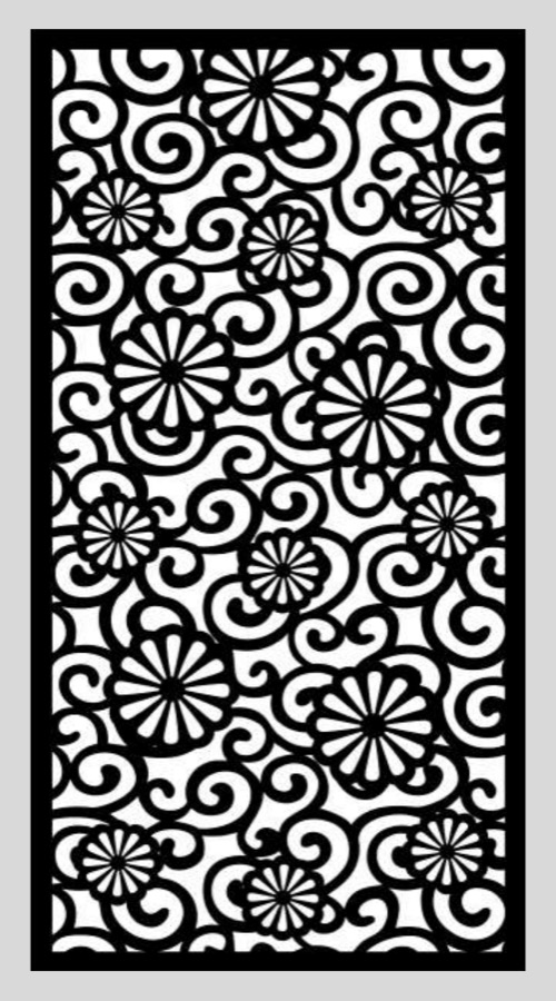 Motif laser cutting IL 030