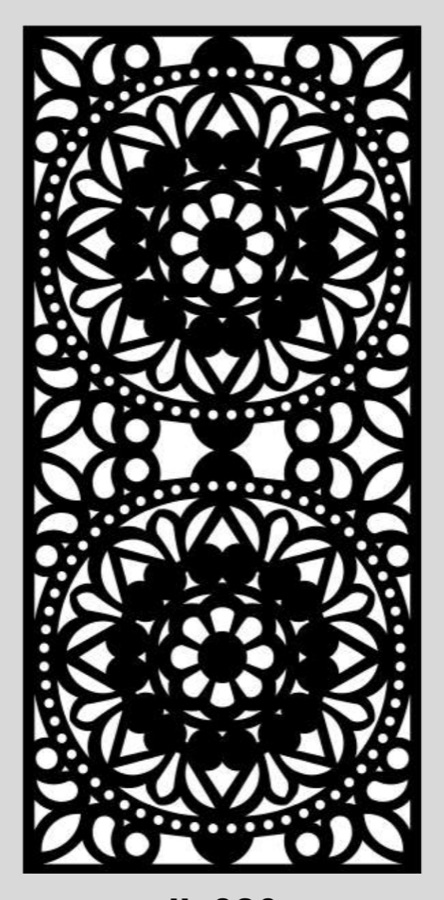 Motif laser cutting IL 039